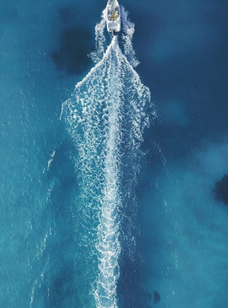 Boat in Cancún